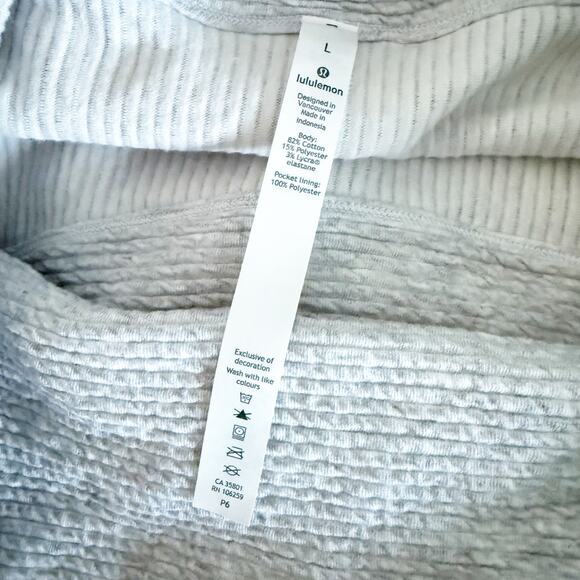 LULULEMON ATHLETICA | 'Along the Way' Cowl Neck Dress Thumb Holes | Size Large - Picture 8 of 11